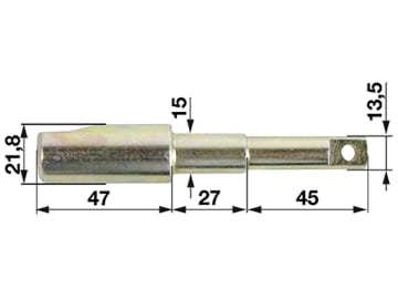 Walterscheid Sperrbolzen "OHK", Kat. 3/3S, für Spindeloberlenker OHK, 1099113 Walterscheid Sperrbolzen "OHK", Kat. 3/3S, für Spindeloberlenker OHK, 1099113