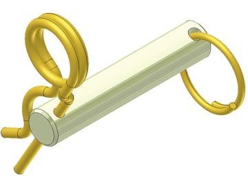 Walterscheid Absteckbolzen, 10 mm x 85 mm, für Zwangslenkung ZWL50, ZWL30, Kugel-Kit KK50, 8004627 Walterscheid Absteckbolzen, 10 mm x 85 mm, für Zwangslenkung ZWL50, ZWL30, Kugel-Kit KK50, 8004627