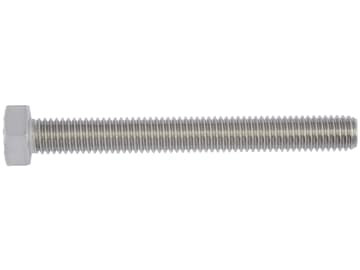 Sechskantschraube DIN 933; ISO 4017, M 6 x 25 - 70, Edelstahl A2, blank, Vollgewinde, 0096625 Sechskantschraube DIN 933; ISO 4017, M 6 x 25 - 70, Edelstahl A2, blank, Vollgewinde, 0096625