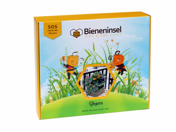 Bieneninsel Set Pflanzkasten mit Futterpflanzensamen für Bienen Bieneninsel Set Pflanzkasten mit Futterpflanzensamen für Bienen