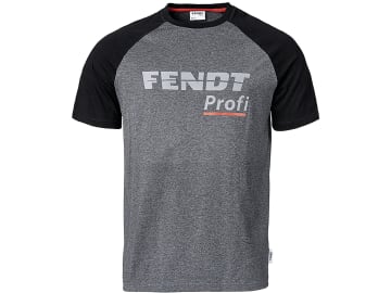 Fendt T-Shirt "Profi" für Herren Gr. L grau; schwarz, Fendt-Logo und Profi-Schriftzug vron, X991019033000 Fendt T-Shirt "Profi" für Herren Gr. L grau; schwarz, Fendt-Logo und Profi-Schriftzug vron, X991019033000