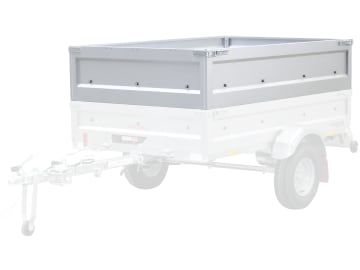 Pongratz Aufsatzwände 400 mm, verzinkt für PKW-Anhänger "Pongami PFA 185 U", 21872 Pongratz Aufsatzwände 400 mm, verzinkt für PKW-Anhänger "Pongami PFA 185 U", 21872