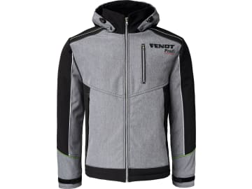 Fendt Softshelljacke "Profi" für Herren Gr. XL grau; schwarz; grün, abnehmbare Kapuze, X991020269000 Fendt Softshelljacke "Profi" für Herren Gr. XL grau; schwarz; grün, abnehmbare Kapuze, X991020269000