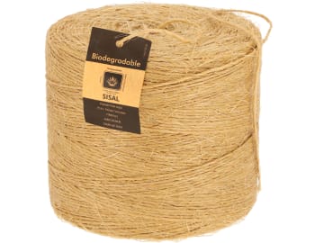 Impos Sisal-Garn 300 natur 6er Pack (6x 4,2 kg ), Spule à 1260 m Pressengarn aus Naturfaser Impos Sisal-Garn 300 natur 6er Pack (6x 4,2 kg ), Spule à 1260 m Pressengarn aus Naturfaser