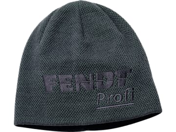 Fendt Strickmütze "Profi" grau; grün, gesticktes Logo und Profi-Schriftzug, X991018182000 Fendt Strickmütze "Profi" grau; grün, gesticktes Logo und Profi-Schriftzug, X991018182000