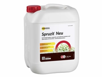 Spruzit Neu Insektizid gegen saugende u. beißende Insekten u. Spinnmilben im Gemüse, Obst- u. Zierpflanzenbau 20 l Kanister Spruzit Neu Insektizid gegen saugende u. beißende Insekten u. Spinnmilben im Gemüse, Obst- u. Zierpflanzenbau 20 l Kanister