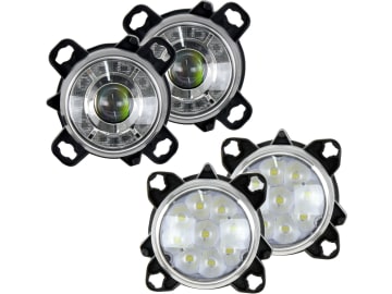 LED-Hauptscheinwerferset links/rechts 10 – 30 V 460 lm; 190 lm, Abblendlicht; Fernlicht, für Frontgrill Traktor Massey Ferguson MF 5000, 6000, 7000, 8000 LED-Hauptscheinwerferset links/rechts 10 – 30 V 460 lm; 190 lm, Abblendlicht; Fernlicht, für Frontgrill Traktor Massey Ferguson MF 5000, 6000, 7000, 8000