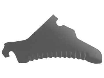Pöttinger Ladewagenmesser 430 x 215 x 5 mm, für Schneidwerk Ladewagen Europrofi, Jumbo, Torro, 434.126.002 Pöttinger Ladewagenmesser 430 x 215 x 5 mm, für Schneidwerk Ladewagen Europrofi, Jumbo, Torro, 434.126.002