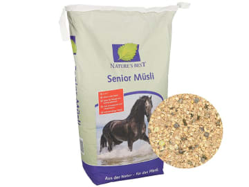NATURE´S BEST Senior Müsli hochverdauliches Futter, kann eingeweicht verfüttert werden Müsli 20 kg Sack NATURE´S BEST Senior Müsli hochverdauliches Futter, kann eingeweicht verfüttert werden Müsli 20 kg Sack