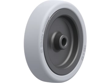 Blickle® Ersatzrad "VPA 100/12G" 100 x 25 mm, Tragkraft 90 kg, Vollgummi, Polyamidfelge mit Gleitlager Blickle® Ersatzrad "VPA 100/12G" 100 x 25 mm, Tragkraft 90 kg, Vollgummi, Polyamidfelge mit Gleitlager