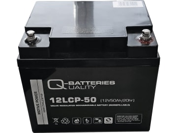 Limpar Starterbatterie 12 V/50 Ah AGM, für Spaltenschieber "SP 94", 4KO-B09 Limpar Starterbatterie 12 V/50 Ah AGM, für Spaltenschieber "SP 94", 4KO-B09
