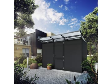 KGT Gerätehaus Linea II anthrazit KGT Gerätehaus Linea II anthrazit