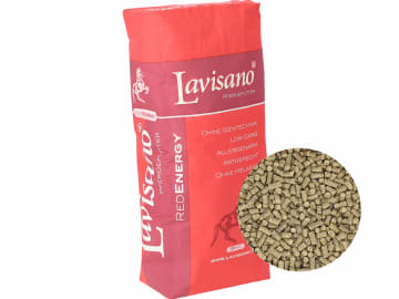 Lavisano® RedEnergy Komplettfutter für Sportpferde mit Rohfaserkomponenten Pellet 25 kg Sack Lavisano® RedEnergy Komplettfutter für Sportpferde mit Rohfaserkomponenten Pellet 25 kg Sack