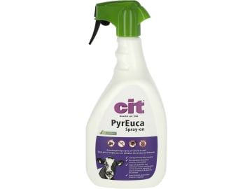 Cit Insektenspray "PyrEuca" 1.000 ml für Milchvieh und andere Nutztiere zur Abwehr von Fliegen und Parasiten, 15451 Cit Insektenspray "PyrEuca" 1.000 ml für Milchvieh und andere Nutztiere zur Abwehr von Fliegen und Parasiten, 15451