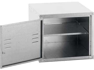 Growi® Sattelschrankaufsatz 50 x 60 x 60 cm, Stahlblech verzinkt, 5003 Growi® Sattelschrankaufsatz 50 x 60 x 60 cm, Stahlblech verzinkt, 5003