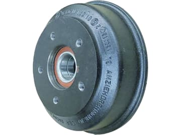 Bremstrommel 200 x 50 mm, Anschluss 5 x 112, mit Doppellager, für Radbremse BPW S 2005-7 RASK, Achslast bis 1.500 kg Bremstrommel 200 x 50 mm, Anschluss 5 x 112, mit Doppellager, für Radbremse BPW S 2005-7 RASK, Achslast bis 1.500 kg