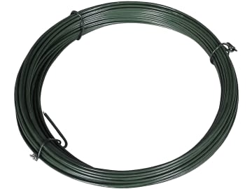 Attinger Bindedraht 2,0 mm x 50 m, tannengrün, verzinkt; kunststoffummantelt Attinger Bindedraht 2,0 mm x 50 m, tannengrün, verzinkt; kunststoffummantelt