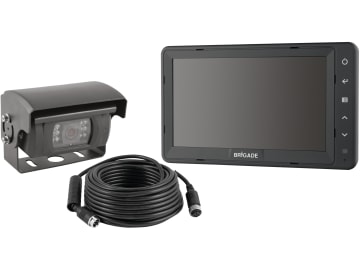 Brigade® Rückfahrsystem mit Kamera VBV-710C, 7"-Monitor VBV-770M-S, 4695C Brigade® Rückfahrsystem mit Kamera VBV-710C, 7"-Monitor VBV-770M-S, 4695C