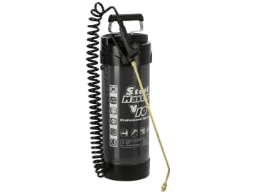 Hochleistungssprühgerät Steelmaster V10, für ölhaltige und aggressive Medien - 10 Liter Füllmenge, 6 bar Hochleistungssprühgerät Steelmaster V10, für ölhaltige und aggressive Medien - 10 Liter Füllmenge, 6 bar