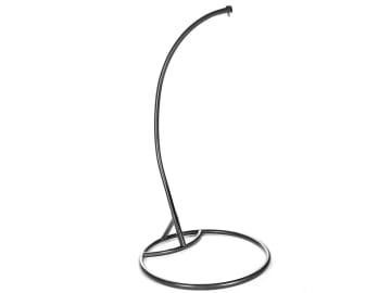 HOME DELUXE Polyrattan Hängesessel ONE - nur Gestell ohne Korb schwarz Hängesesselgestell HOME DELUXE Polyrattan Hängesessel ONE - nur Gestell ohne Korb schwarz Hängesesselgestell