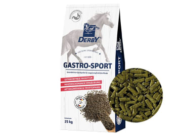 DERBY® Gastro-Sport getreidefreier Sportpellet Pellet 25 kg Sack DERBY® Gastro-Sport getreidefreier Sportpellet Pellet 25 kg Sack