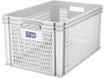 ALUTEC Obstkiste 70 l durchbrochen, lebensmittelecht B x H x T: 600 x 320 x 400 mm ALUTEC Obstkiste 70 l durchbrochen, lebensmittelecht B x H x T: 600 x 320 x 400 mm