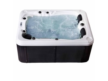 HOME DELUXE Outdoor Whirlpool BEACH 155 x 210 cm x 83 cm Whirlpool Outdoor, Whirlpool Garten, Jacuzzi HOME DELUXE Outdoor Whirlpool BEACH 155 x 210 cm x 83 cm Whirlpool Outdoor, Whirlpool Garten, Jacuzzi
