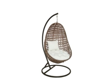 HOME DELUXE Polyrattan Hängesessel NIDO Hängeschaukel, Hängekorb, Hängesessel Outdoor HOME DELUXE Polyrattan Hängesessel NIDO Hängeschaukel, Hängekorb, Hängesessel Outdoor