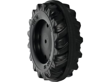 Rolly Toys® Hinterrad 308 x 98 - 12 mm-Achse mit Laufreifen, für Hinterachse mit Vierkantmitnehmer, 599 003 000 80 Rolly Toys® Hinterrad 308 x 98 - 12 mm-Achse mit Laufreifen, für Hinterachse mit Vierkantmitnehmer, 599 003 000 80