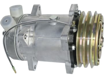 Klimakompressor 12 V mit Riemenscheibe Ø 132 mm, 2 Rippen, für Traktor Fiatagri, Same, 850884N Klimakompressor 12 V mit Riemenscheibe Ø 132 mm, 2 Rippen, für Traktor Fiatagri, Same, 850884N