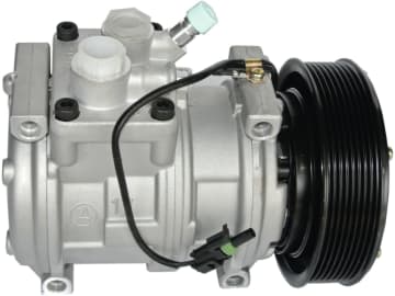 Klimakompressor 12 V mit Riemenscheibe Ø 146 mm, 8 Rippen, für John Deere, 851099N Klimakompressor 12 V mit Riemenscheibe Ø 146 mm, 8 Rippen, für John Deere, 851099N