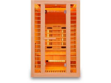 HOME DELUXE Infrarotkabine REDSUN M Deluxe Plus Redsun M Deluxe Plus 120 x 105 cm natur Infrarotsauna, Wärmekabine, Infrarotwärmekabine HOME DELUXE Infrarotkabine REDSUN M Deluxe Plus Redsun M Deluxe Plus 120 x 105 cm natur Infrarotsauna, Wärmekabine, Infrarotwärmekabine