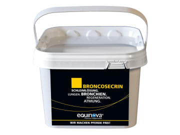 Equinova Broncosecrin Powder für Pferde Pulver 1,4 kg Eimer Equinova Broncosecrin Powder für Pferde Pulver 1,4 kg Eimer