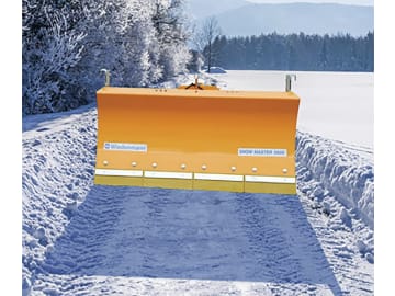 Wiedenmann® Schneeschild "Snow Master 3800" mit Gerade- und Schrägstellung, Federklappen-Funktion Wiedenmann® Schneeschild "Snow Master 3800" mit Gerade- und Schrägstellung, Federklappen-Funktion