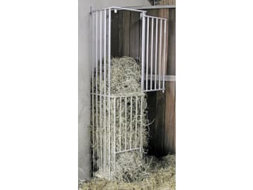 Growi® Heuraufe "Ulina" 80 x 200 x 40 cm Fassungsvermögen 24 kg, feuerverzinkt, Wandmontage, für Pferde, loses Heu, 10054610 Growi® Heuraufe "Ulina" 80 x 200 x 40 cm Fassungsvermögen 24 kg, feuerverzinkt, Wandmontage, für Pferde, loses Heu, 10054610