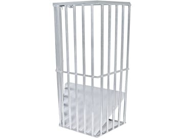 Growi® Heuraufe "Lento" 80 x 120 x 40 cm Fassungsvermögen 9 kg, feuerverzinkt, Wandmontage, für Pferde, loses Heu, 5990 Growi® Heuraufe "Lento" 80 x 120 x 40 cm Fassungsvermögen 9 kg, feuerverzinkt, Wandmontage, für Pferde, loses Heu, 5990