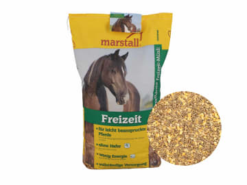 marstall® Freizeit Komplettmüsli ohne Hafer für Pferde Müsli 20 kg Sack marstall® Freizeit Komplettmüsli ohne Hafer für Pferde Müsli 20 kg Sack
