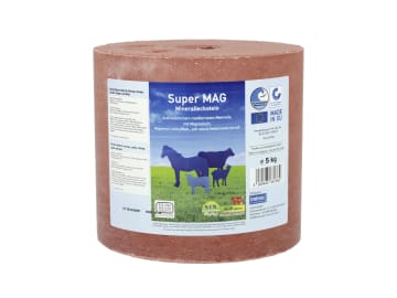 S.I.N. HELLAS SuperMAG Leckstein Mineralleckstein aus Meersalz mit Magnesium, für Ökobetriebe geeigneter Leckstein für Pferde, Rinder, Schafe, Ziegen 5 kg S.I.N. HELLAS SuperMAG Leckstein Mineralleckstein aus Meersalz mit Magnesium, für Ökobetriebe geeigneter Leckstein für Pferde, Rinder, Schafe, Ziegen 5 kg