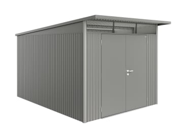 Biohort Gerätehaus AvantGarde mit Pultdach Geräteschuppen, Gartenhaus Metall Biohort Gerätehaus AvantGarde mit Pultdach Geräteschuppen, Gartenhaus Metall