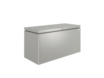 Biohort LoungeBox 160 160 x 70 cm quarzgrau; metallic Kissenbox, Auflagenbox, Aufgewahrungsbox Garten, Gartenbox Biohort LoungeBox 160 160 x 70 cm quarzgrau; metallic Kissenbox, Auflagenbox, Aufgewahrungsbox Garten, Gartenbox