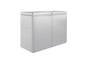 Biohort HighBoard 160 160 x 70 cm silber; metallic Fahrradbox, Mülltonnenbox, Gartenbox Biohort HighBoard 160 160 x 70 cm silber; metallic Fahrradbox, Mülltonnenbox, Gartenbox