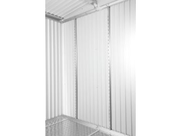 Biohort Regalsteher Gerätehaus Europa und Geräteschrank silber; metallic Regal Biohort Regalsteher Gerätehaus Europa und Geräteschrank silber; metallic Regal