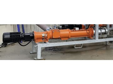 Exzenterschneckenpumpe für Rindergülle, Schweinegülle, Biomasse von Biogasanlagen, Klärschlamm, Industrieabwasser Exzenterschneckenpumpe für Rindergülle, Schweinegülle, Biomasse von Biogasanlagen, Klärschlamm, Industrieabwasser