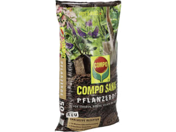 COMPO Sana Pflanzerde 50 l Sack hochwertige Gartenerde für Stauden, Büsche, Hecken und Bäume COMPO Sana Pflanzerde 50 l Sack hochwertige Gartenerde für Stauden, Büsche, Hecken und Bäume