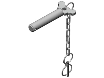scharmüller Sicherungsbolzen 20 x 99 mm mit Kette und Splint, für Einsätze K80, 00.442.600.0 scharmüller Sicherungsbolzen 20 x 99 mm mit Kette und Splint, für Einsätze K80, 00.442.600.0