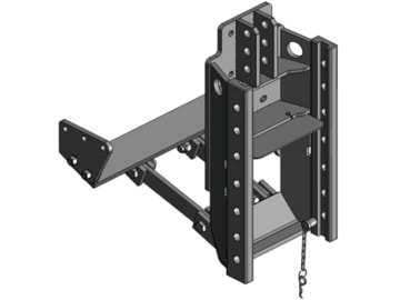 scharmüller Anhängebock "HVLB W330" Standard, Schlittenweite 330/25/32 mm, Traktor MB-Trac 1000, 1100, 00.135.01.2-A02 scharmüller Anhängebock "HVLB W330" Standard, Schlittenweite 330/25/32 mm, Traktor MB-Trac 1000, 1100, 00.135.01.2-A02