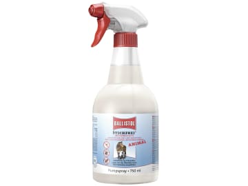 Ballistol® Insektenschutzmittel "Stichfrei Animal" 750 ml für Pferde und Kleintiere, wie z. B. Kaninchen gegen Fliegen, Schnaken, Bremsen, Mücken, Zecken usw., 321584 Ballistol® Insektenschutzmittel "Stichfrei Animal" 750 ml für Pferde und Kleintiere, wie z. B. Kaninchen gegen Fliegen, Schnaken, Bremsen, Mücken, Zecken usw., 321584
