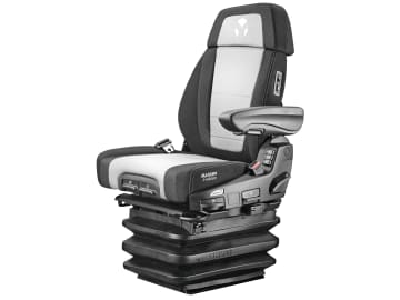 Grammer Traktorsitz "Maximo® Evolution Dynamic", Niederfrequenzfederung, Stoff, anthrazit/silber Grammer Traktorsitz "Maximo® Evolution Dynamic", Niederfrequenzfederung, Stoff, anthrazit/silber