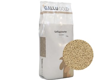 GALLUGOLD Geflügelstarter pelletierter Geflügelstarter als alleiniges Aufzuchtfutter Hühner, Puten, Enten, Gänse und Wildgeflügel Pellet 5 kg Sack GALLUGOLD Geflügelstarter pelletierter Geflügelstarter als alleiniges Aufzuchtfutter Hühner, Puten, Enten, Gänse und Wildgeflügel Pellet 5 kg Sack