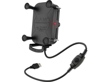 RAM® MOUNTS Handyhalter "Tough-Charge™" mit B-Kugel 25,4 mm/1", Induktiv-Ladefunktion, für Smartphones von 60,3 – 82,6 mm Breite, RAM-HOL-UN12WB RAM® MOUNTS Handyhalter "Tough-Charge™" mit B-Kugel 25,4 mm/1", Induktiv-Ladefunktion, für Smartphones von 60,3 – 82,6 mm Breite, RAM-HOL-UN12WB